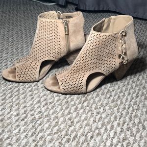 Vince Camuto open toe bootie